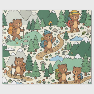 Beer Camping Rugzak Inpakpapier