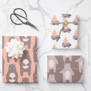 Beer Camping Wrapping Sheets Inpakpapier Vel