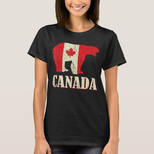 Beer Canada Day Trots Canadian Canada T-shirt (Voorkant)