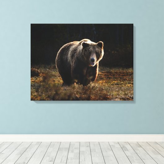 Beer Canvas Afdruk (Insitu (Houten vloer))