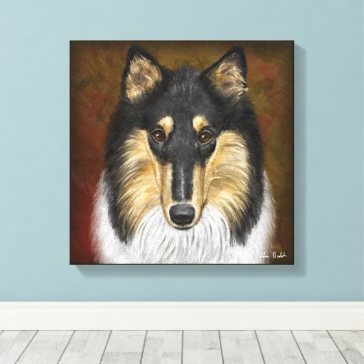 beer canvas afdruk (Insitu (Houten vloer))