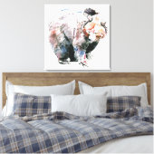 Beer Canvas Afdruk (Insitu (Slaapkamer))