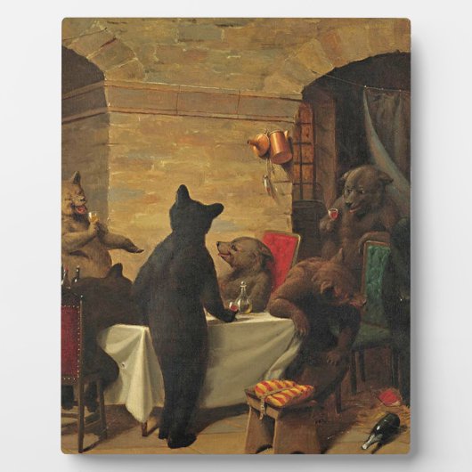 Beer Carousel van William Holbrook Beard Fotoplaat (Voorkant)