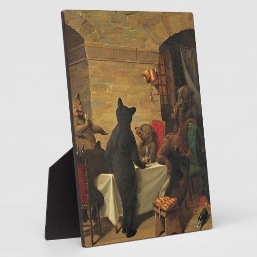 Beer Carousel van William Holbrook Beard Fotoplaat (Zijkant)