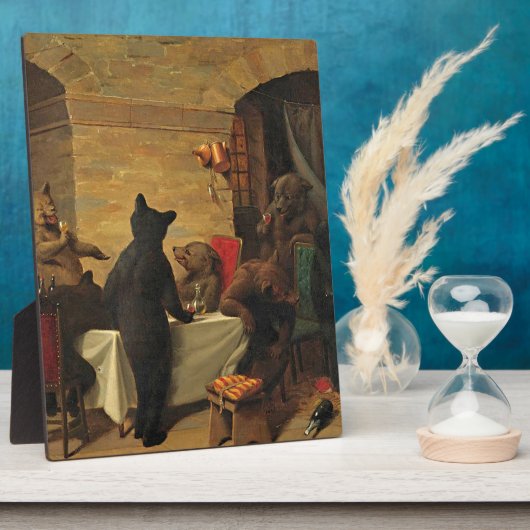 Beer Carousel van William Holbrook Beard Fotoplaat (Zijkant)