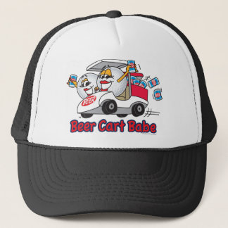 Beer Cart Babe Golf Tournament Trucker Pet