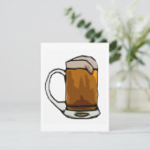 Beer Cartoon Art Invitations - Beer Invites Kaart (Staand voorkant)