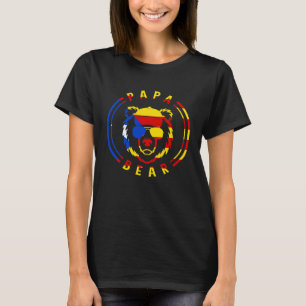 Beer Catalonië Papa Stap Vader Verjaardag Vader S T-shirt