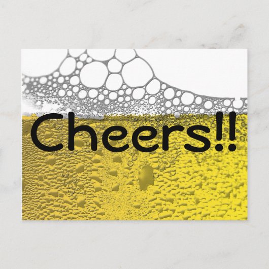 Beer Celebration Briefkaart (Voorkant)