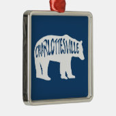 Beer Charlottesville Virginia Metalen Ornament (Rechts)
