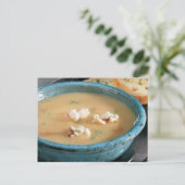 Beer Cheese Soup Recipe Briefkaart (Staand voorkant)