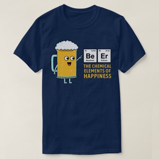 BEER CHEMISCH VAN ZIEKTE T-SHIRT (Design voorkant)