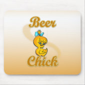 Beer Chick Muismat (Voorkant)