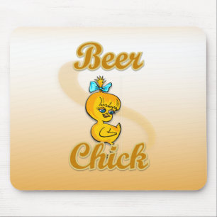 Beer Chick Muismat