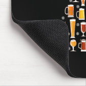 Beer Christmas Tree Men Women Beer Ugly Christmas  Muismat (Hoek)