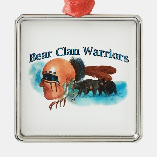 Beer Clan Warriors Metalen Ornament (Voorkant)