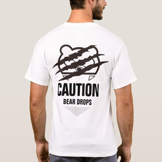 Beer Claw Funny T-shirt (Achterkant)
