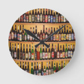 Beer Clock Ronde Klok (Voorkant)