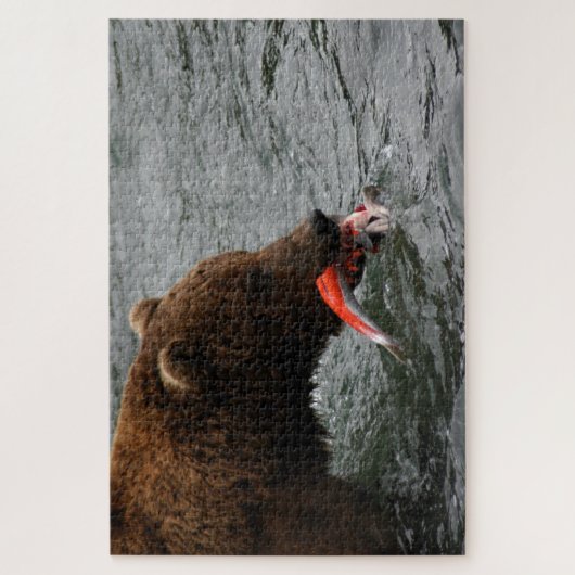 Beer close-up, Brooks Herfsten Alaska Legpuzzel (Verticaal)