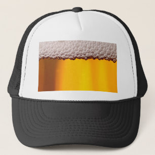 Beer Closeup Drink Party Yellow Pattern Trucker Pet