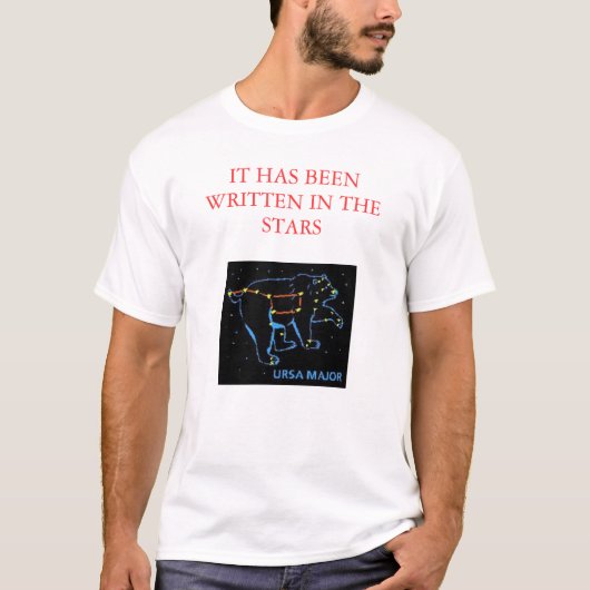BEER CONSTELLATIE T-SHIRT (Voorkant)