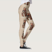 Beer Contempleert Winterse Slap Leggings (Rechts)
