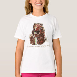 Beer Contempleert Winterse Slap T-shirt