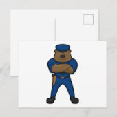 Beer Cop Politie Briefkaart (Voorkant / Achterkant)