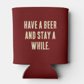 Beer Cozie Blikjeskoeler (Achterkant)