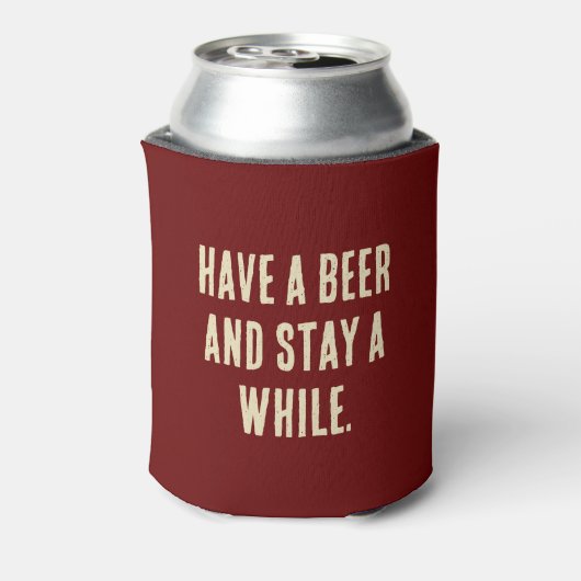 Beer Cozie Blikjeskoeler (Blikje Achterkant)
