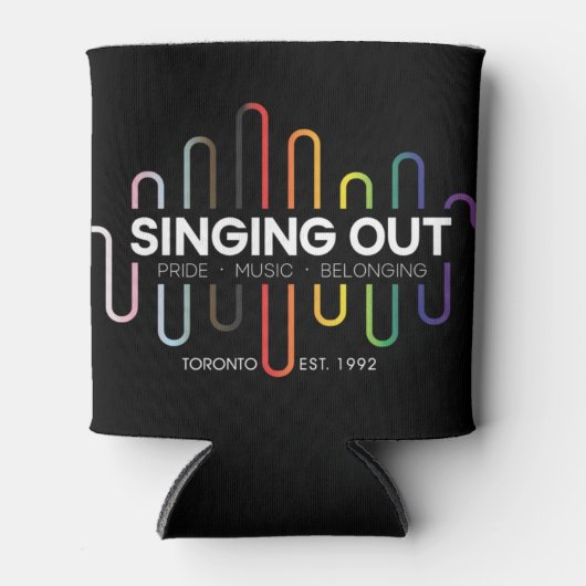 Beer Cozy zzy uitzingen Blikjeskoeler (Voorkant)