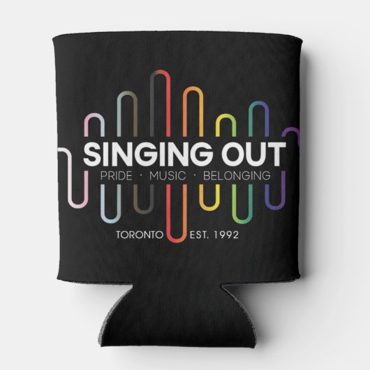 Beer Cozy zzy uitzingen Blikjeskoeler (Achterkant)