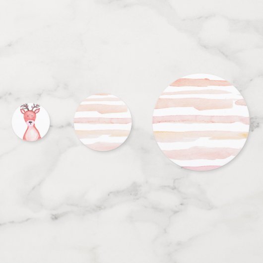 Beer  Cub Baby shower Confetti (Achterkanten)