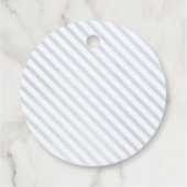 Beer Cub Boy Baby shower Dank u Bedankjes Labels (Achterkant)