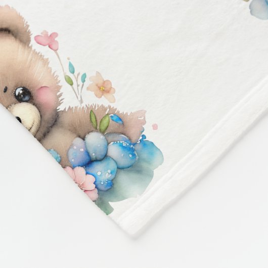 Beer Cub Fleece Deken (Hoek)