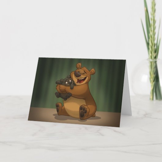 Beer & Cub Kaart (Lege binnenkant) (Voorkant)