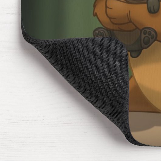 Beer & Cub Mousepad Muismat (Hoek)