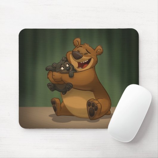 Beer & Cub Mousepad Muismat (Met muis)