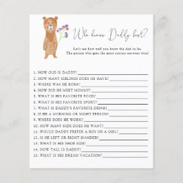 Beer cub - Wie kent DADDY het beste