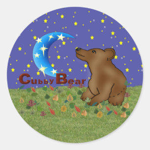 Beer Cubby Ronde Sticker