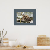 Beer Cubs Keepsake Herinneringen houden van Destin Poster (Keuken)