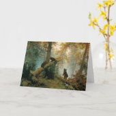  Beer Cubs van Ivan Shishkin 1889 Kaart (Gele Bloem)