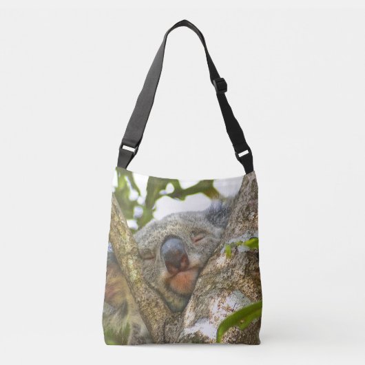 Beer Cudly Koala Crossbody Tas (Voorkant)
