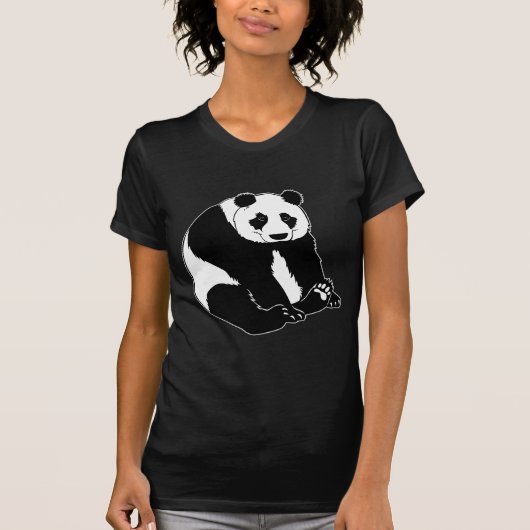 Beer Cudly Panda T-shirt (Voorkant)