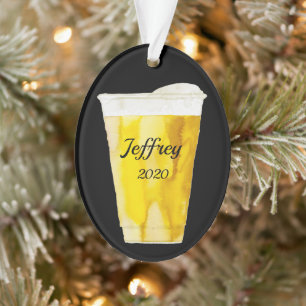 Beer Cup Gepersonaliseerd Ornament