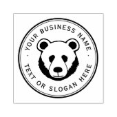 beer Custom Business Logo Large Rubberstempel (Afrduk)