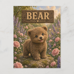 Beer Cute Baby Verhaalboek Nursery Dier Briefkaart