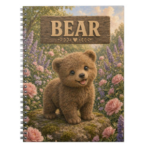 Beer Cute Baby Verhaalboek Nursery Dier Notitieboek