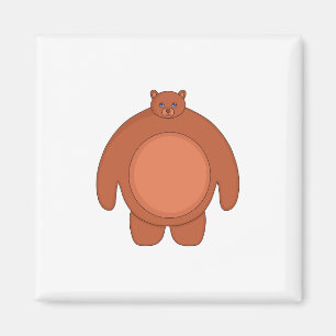 Beer Cute Chubby Magneet