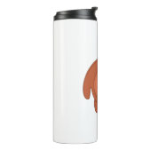 Beer Cute Chubby Thermosbeker (Gedraaid links)